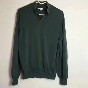 Blue Pullover 100% Pima cotton Size Large